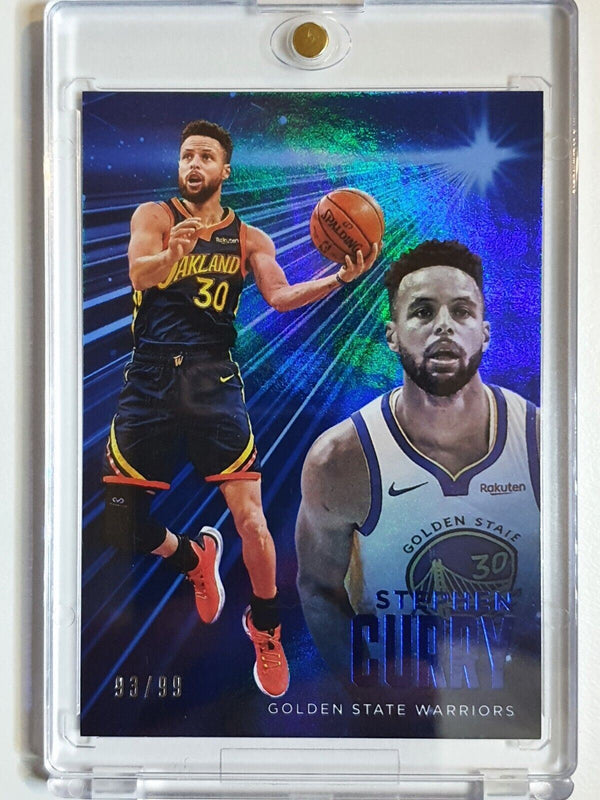 2020 Chronicles Stephen Curry #231 BLUE HOLO /99 Essentials - Ready to Grade