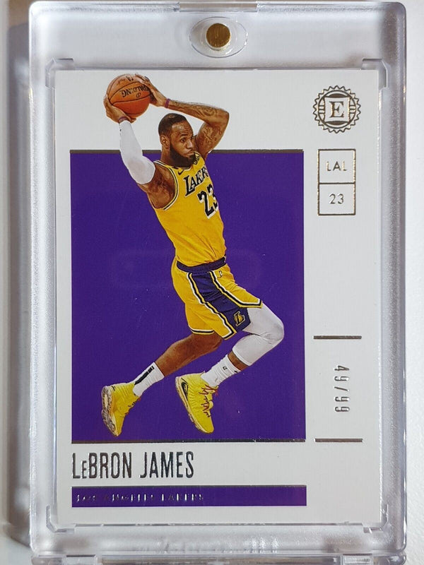 2019 Panini Encased LeBron James #87 SILVER /99 - Ready to Grade