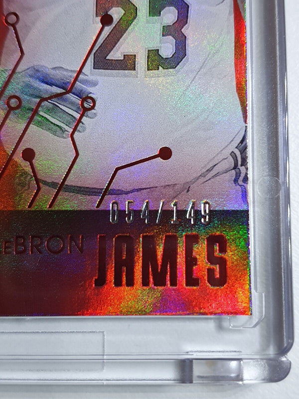 2019 Chronicles Lebron James #223 RED HOLO /149 Essentials - Ready to Grade