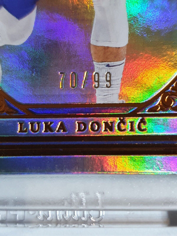 2021 Crown Royale Luka Doncic #5 HOLO /99 Pivotal Players - Ready to Grade