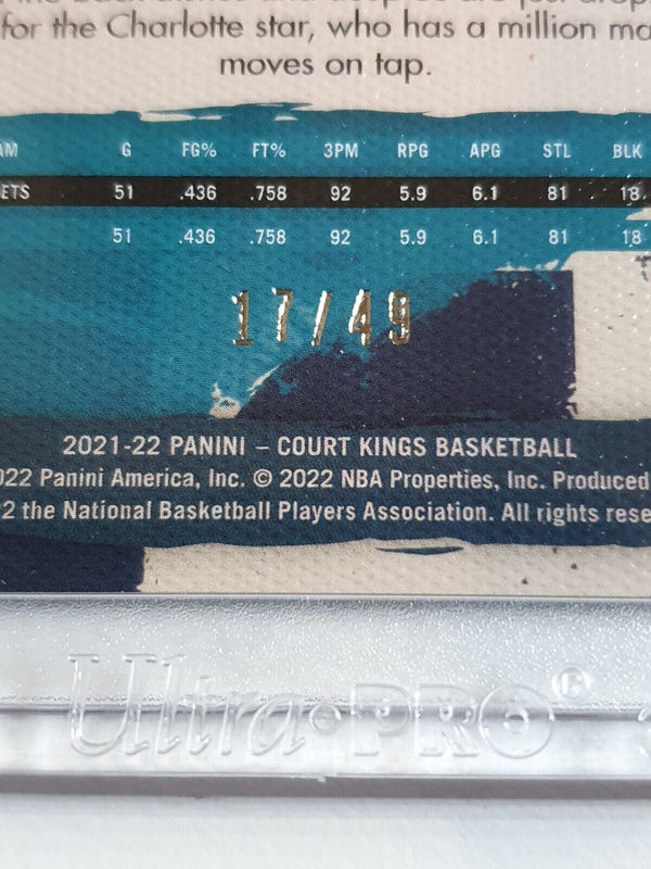 2021 Court Kings LaMelo Ball #2 VIOLET /49 Edition - Ready for Grading