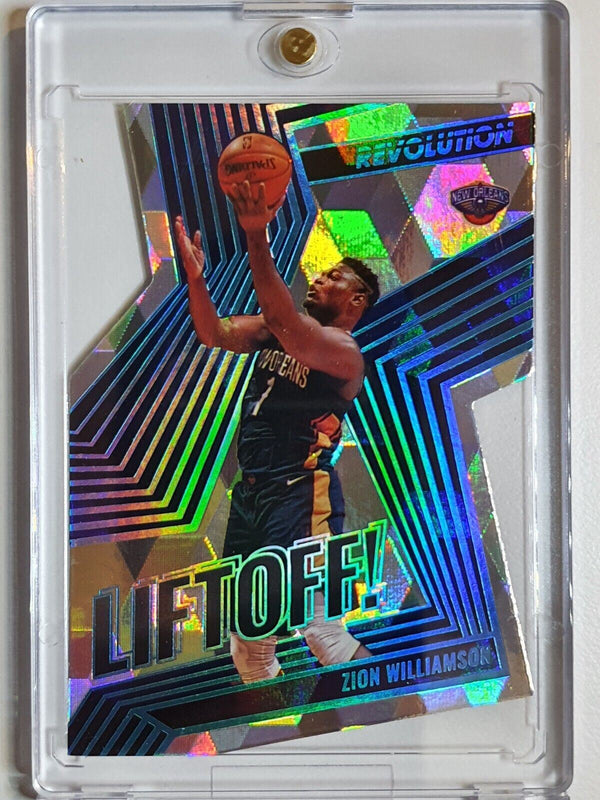 2021 Revolution Zion Williamson #7 CUBIC /50 Die Cut LIFTOFF - Ready to Grade