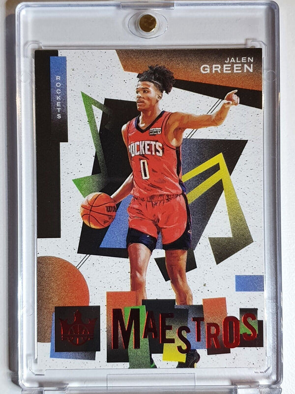 2021 Court Kings Jalen Green Rookie #12 RUBY /149 Red SP - Ready for Grading