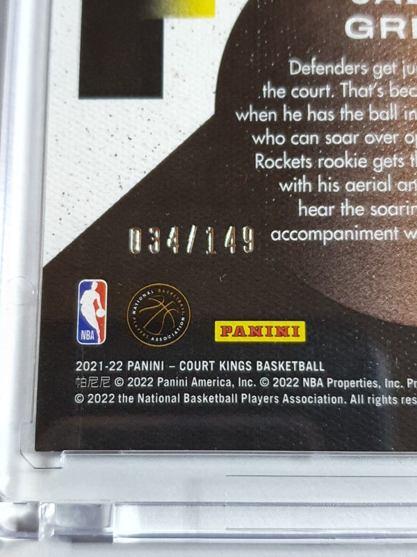 2021 Court Kings Jalen Green Rookie #12 RUBY /149 Red SP - Ready for Grading