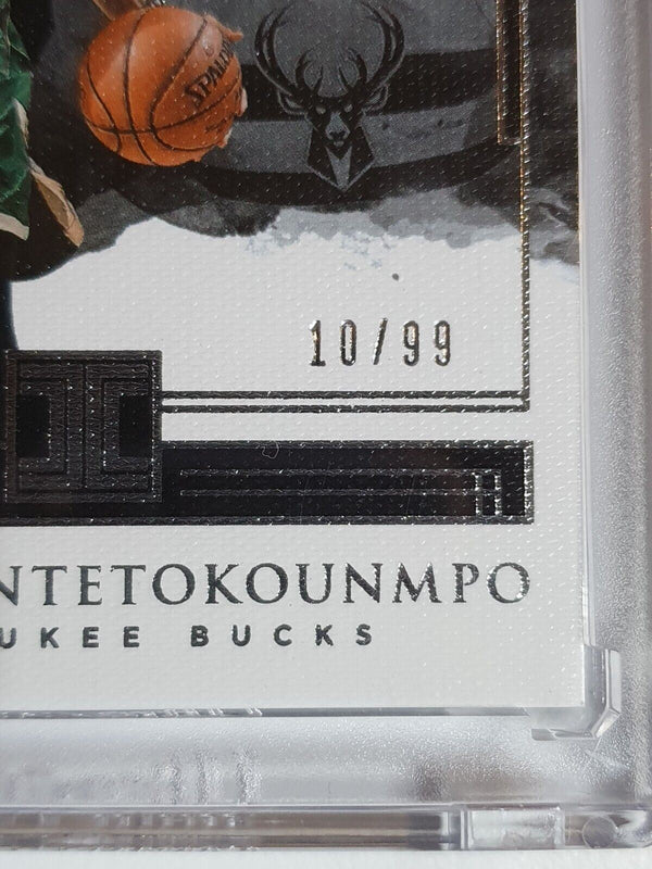 2017 Panini Impeccable Giannis Antetokounmpo #38 BRONZE /99 - Ready to Grade