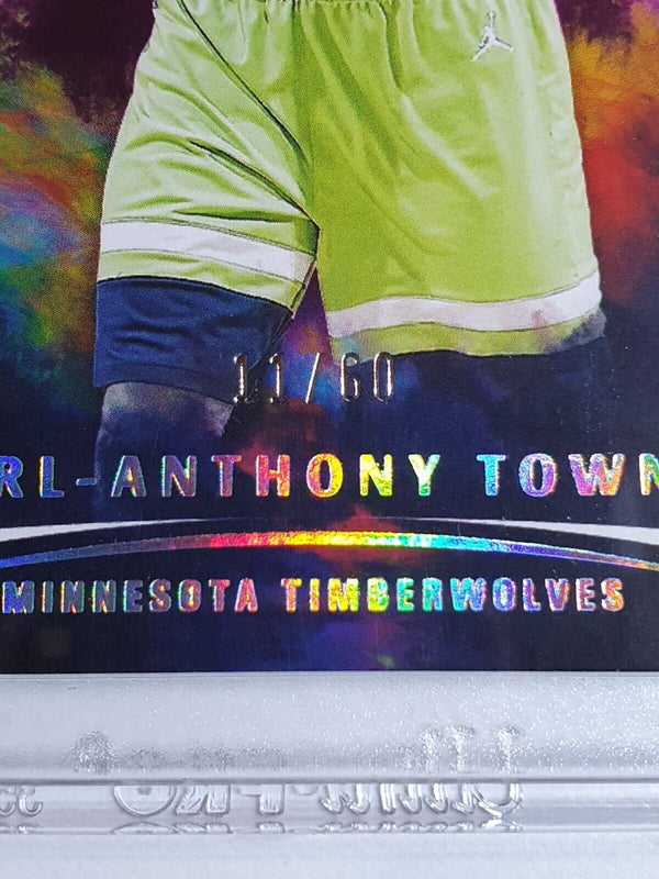 2021 Panini Origins Karl-Anthony Towns #14 PINK /60 Edition - Ready to Grade