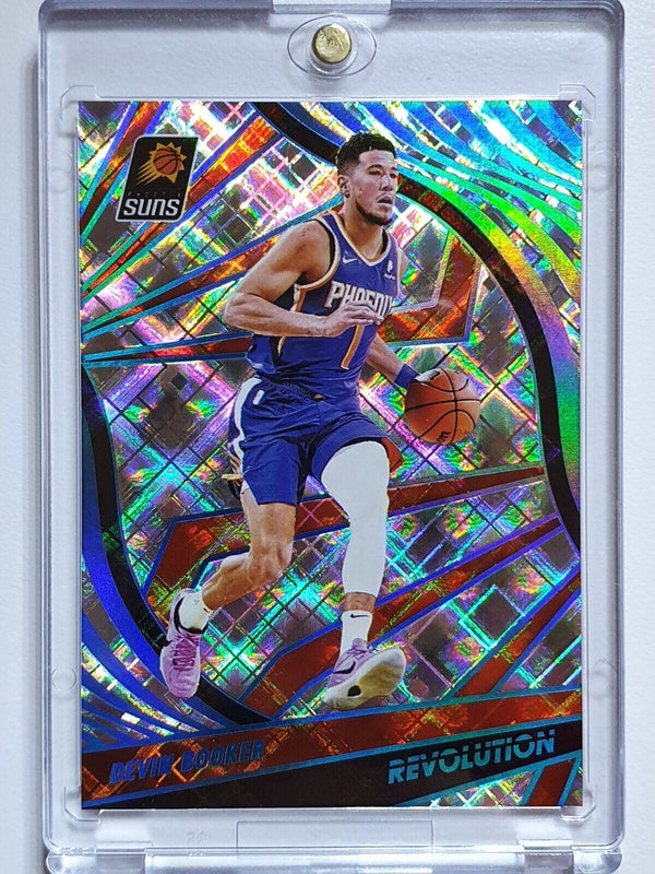 2021 Panini Revolution Devin Booker #76 COSMIC HOLO /99 - Ready to Grade