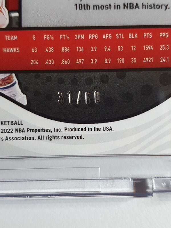 2021 Revolution Trae Young #31 SUNBURST /60 Holo - Ready to Grade