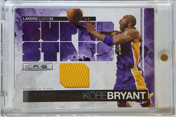 2010 Rookies & Stars Kobe Bryant #PATCH /299 Game Worn Jersey - Ready to Grade