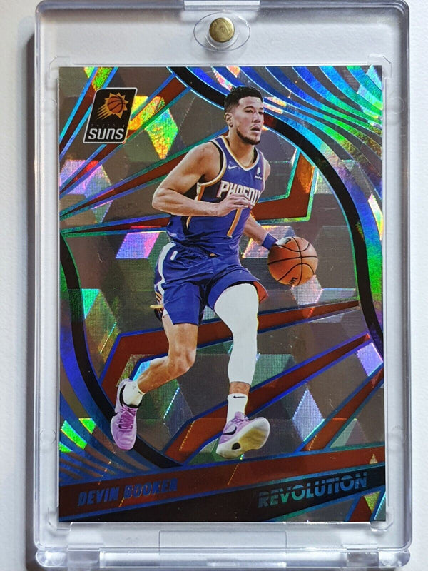 2021 Panini Revolution Devin Booker #76 CUBIC HOLO /50 - Ready to Grade