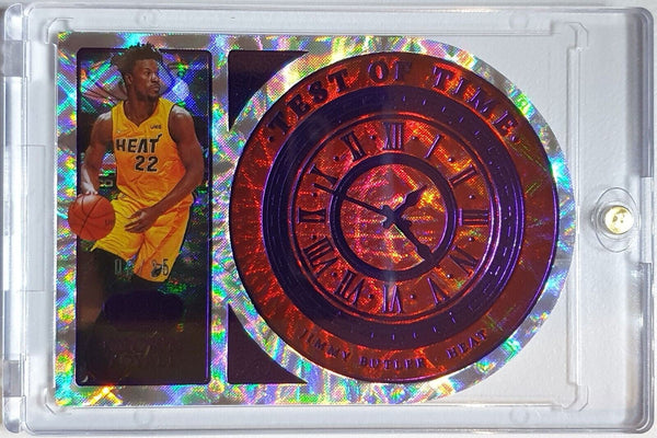 2021 Crown Royale Jimmy Butler #13 PURPLE HOLO /25 Die Cut - Ready to Grade