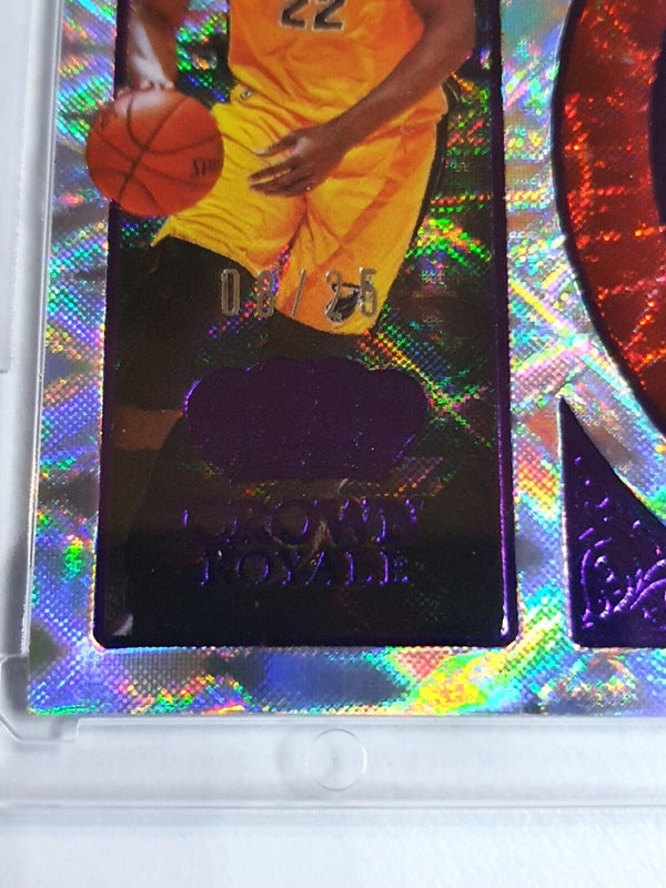 2021 Crown Royale Jimmy Butler #13 PURPLE HOLO /25 Die Cut - Ready to Grade