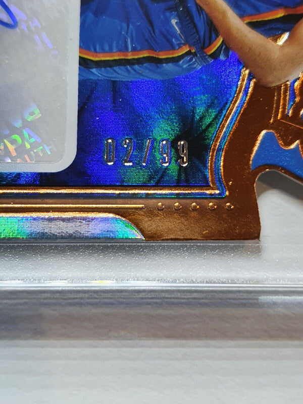 2021 Crown Royale Josh Giddey Rookie #AUTO BRONZE /99 HOLO - Ready to Grade