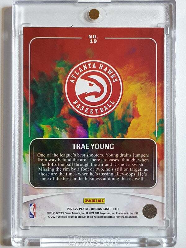 2021 Panini Origins Trae Young #19 PINK /60 Edition - Ready to Grade