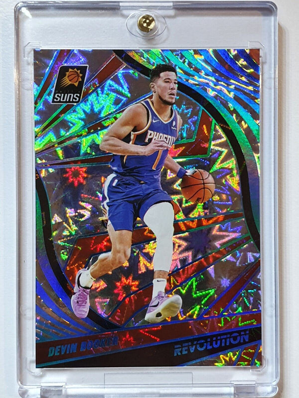 2021 Panini Revolution Devin Booker #76 IMPACT /149 Holo - Ready to Grade