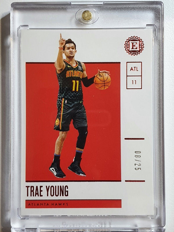 2019 Panini Encased Trae Young #39 RED /25 - Ready to Grade