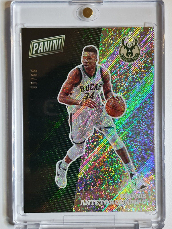 2017 The National Giannis Antetokounmpo #BK13 RAPTURE /99 - Ready to Grade