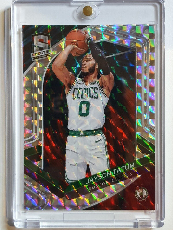 2019 Panini Spectra Jayson Tatum #45 INTERSTELLAR /49 Prizm - Ready to Grade