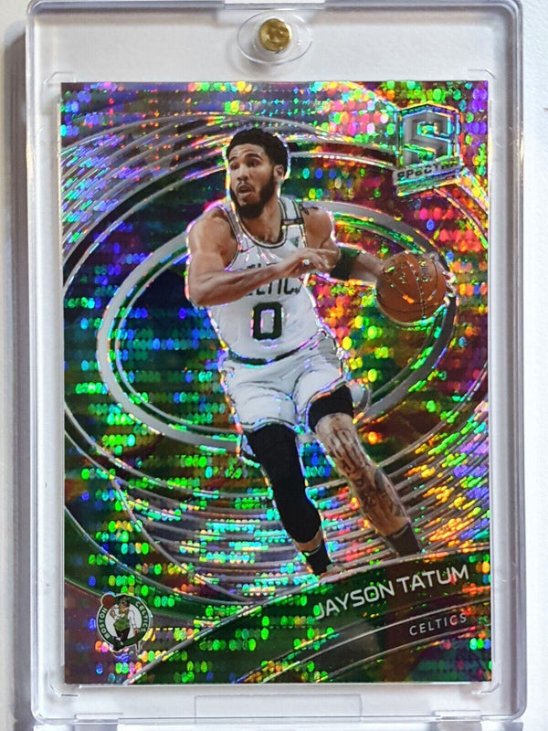 2020 Spectra Jayson Tatum #67 CELESTIAL Prizm /99 - Ready to Grade