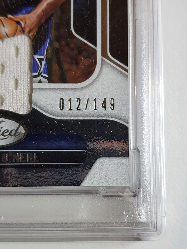2018 Certified Shaquille O'Neal #PATCH SILVER /149 Jersey - PSA 9 (POP 1)