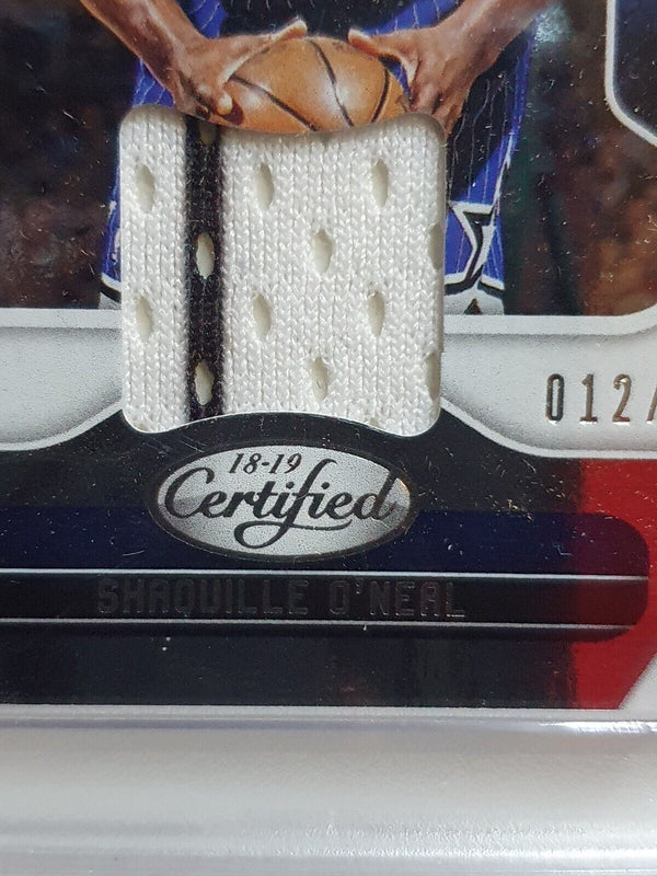 2018 Certified Shaquille O'Neal #PATCH SILVER /149 Jersey - PSA 9 (POP 1)