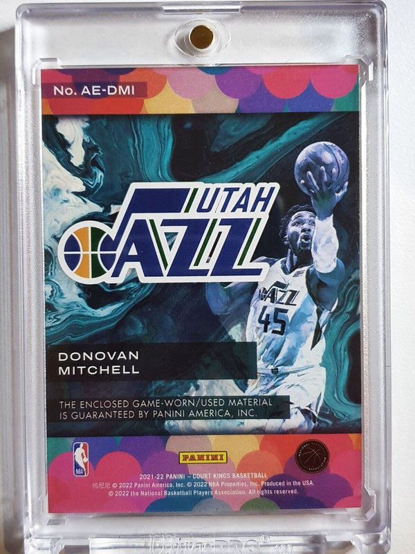 2021 Court Kings Donovan Mitchell #PATCH Game Worn Jersey - Ready to Grade