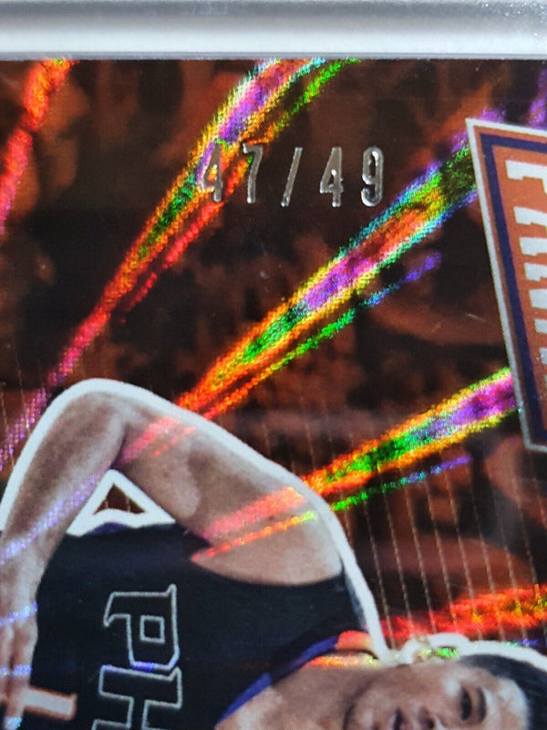 2017 Panini Devin Booker #BK21 RAINBOW SPOKES Prizm /49 - Ready to Grade