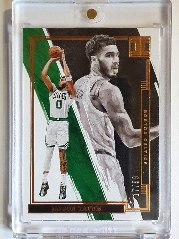 2021 Impeccable Jayson Tatum #24 BRONZE /99 - Rare