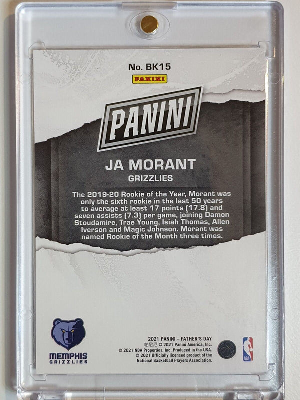 2021 Panini Ja Morant #BK15 INFINITE RAINBOW Holo /99 - Ready to Grade