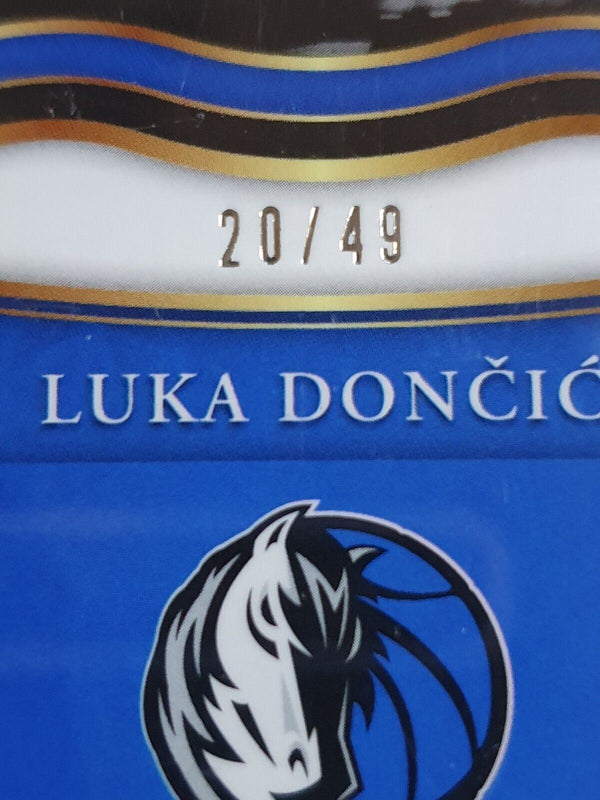 2020 Select Luka Doncic #PATCH COPPER /49 Game Worn Jersey - Ready to Grade