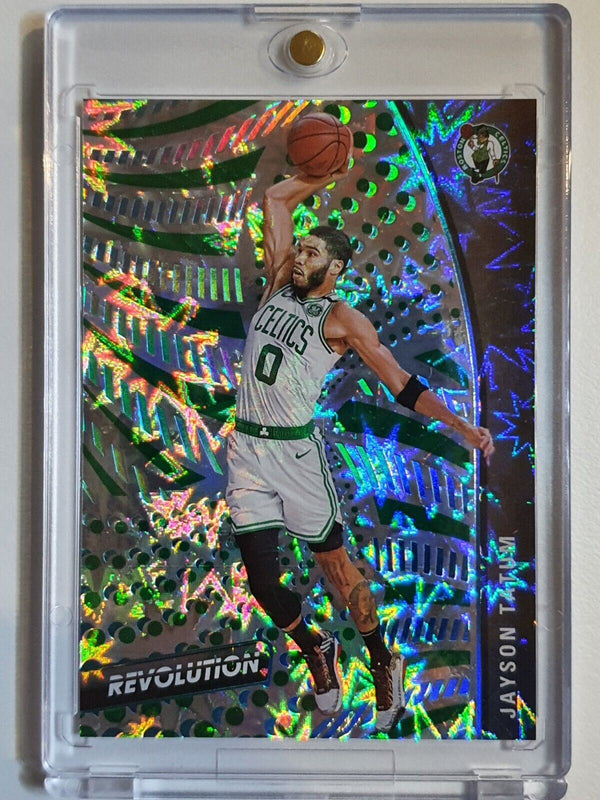 2020 Panini Revolution Jayson Tatum #22 IMPACT /149 Holo - Ready to Grade