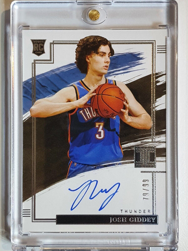2021 Panini Impeccable Josh Giddey AUTO /99 Rookie Autographs - Rare
