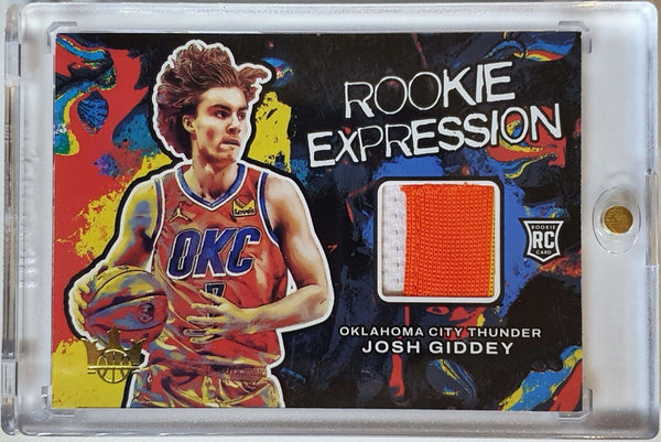 2021 Court Kings Josh Giddey #PATCH PRIME /25 Rookie Expression - Rare