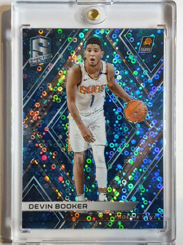 2017 Panini Spectra Devin Booker #66 NEON BLUE /99 Prizm - Rare