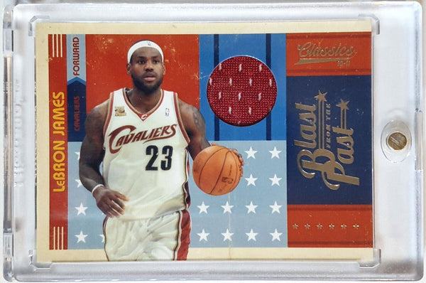 2011 Panini Classics LeBron James #PATCH /199 Game Worn Jersey - Rare