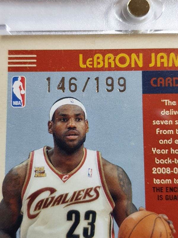 2011 Panini Classics LeBron James #PATCH /199 Game Worn Jersey - Rare
