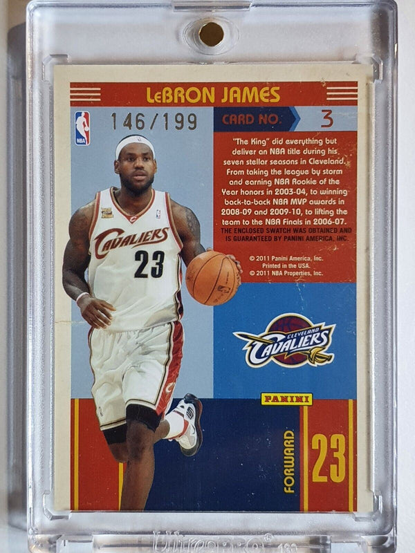 Lot Detail - 2006-07 Lebron James Game Worn Cleveland Cavaliers Jersey