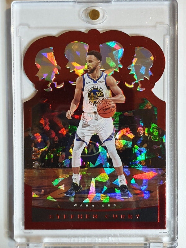 2020 Crown Royale Stephen Curry #38 RED CRYSTAL /49 - Ready to Grade