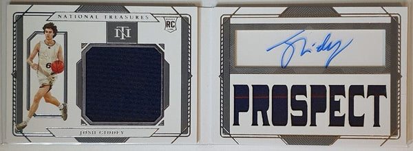 2021 National Treasures Josh Giddey Rookie #PATCH AUTO /35 BOOKLET - Rare