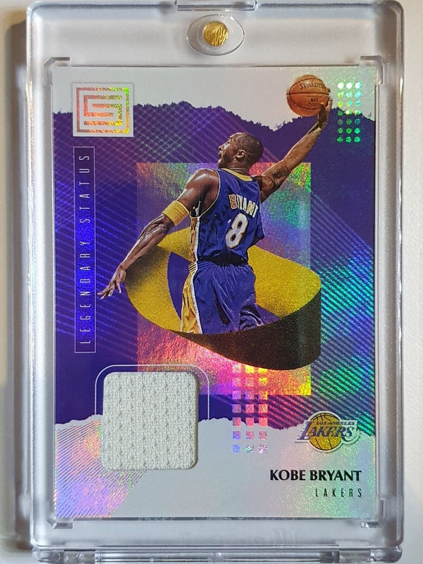 2018 Panini Status Kobe Bryant #PATCH Game Worn Jersey - Ready to Grade