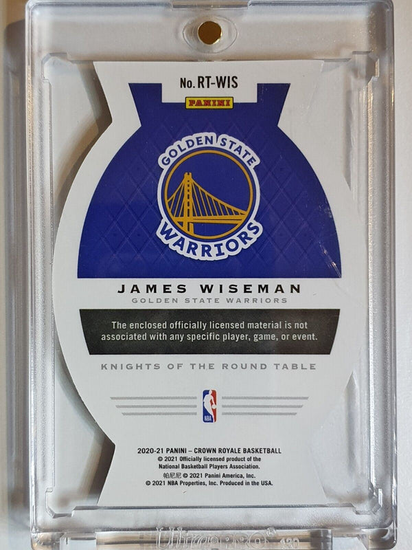 2020 Crown Royale James Wiseman Rookie #Patch PRIME /25 RC - Rare