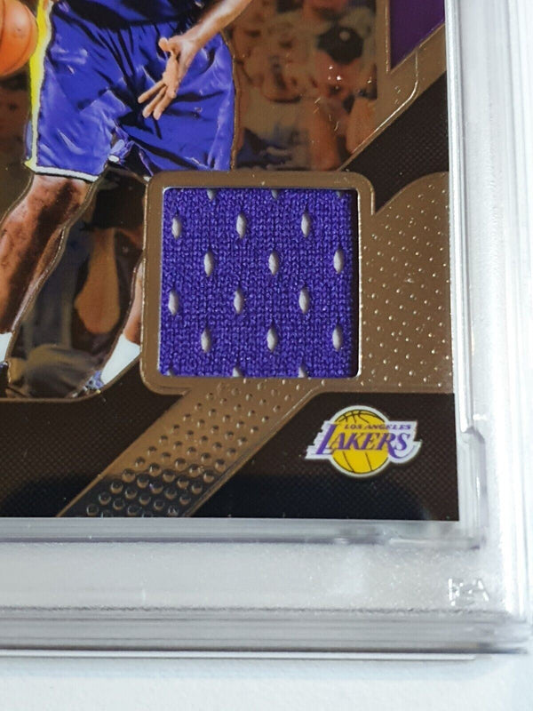 2018 Prizm Shaquille O'Neal #PATCH Game Worn Jersey - PSA 9 (POP 3)