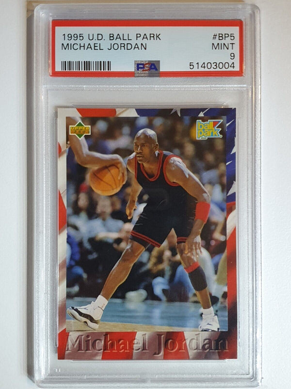 1995 Upper Deck Michael Jordan #BP5 Ball Park - PSA 9 (POP 13)