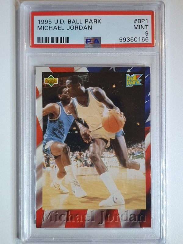 1995 Upper Deck Michael Jordan #BP1 Ball Park - PSA 9 (POP 9)