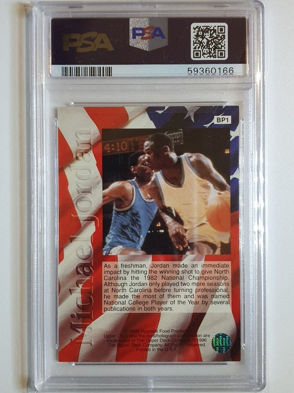 1995 Upper Deck Michael Jordan #BP1 Ball Park - PSA 9 (POP 9)