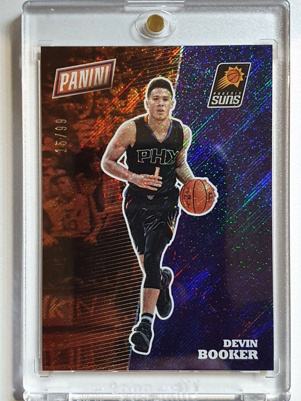 2017 The National Devin Booker #BK21 COSMIC /99 - Ready to Grade