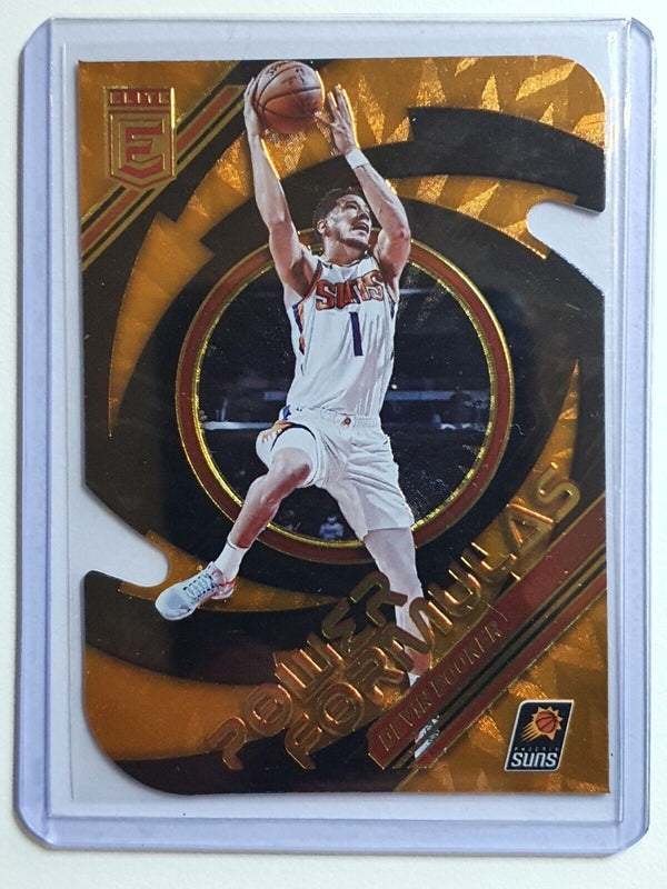 2021 Donruss Elite Devin Booker #7 ORANGE Die Cut Power Formula - Rare