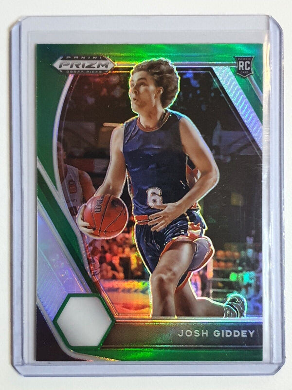 2021 Prizm Josh Giddey Rookie GREEN RED WHITE BLUE Lot of 2 x Draft Picks - Rare