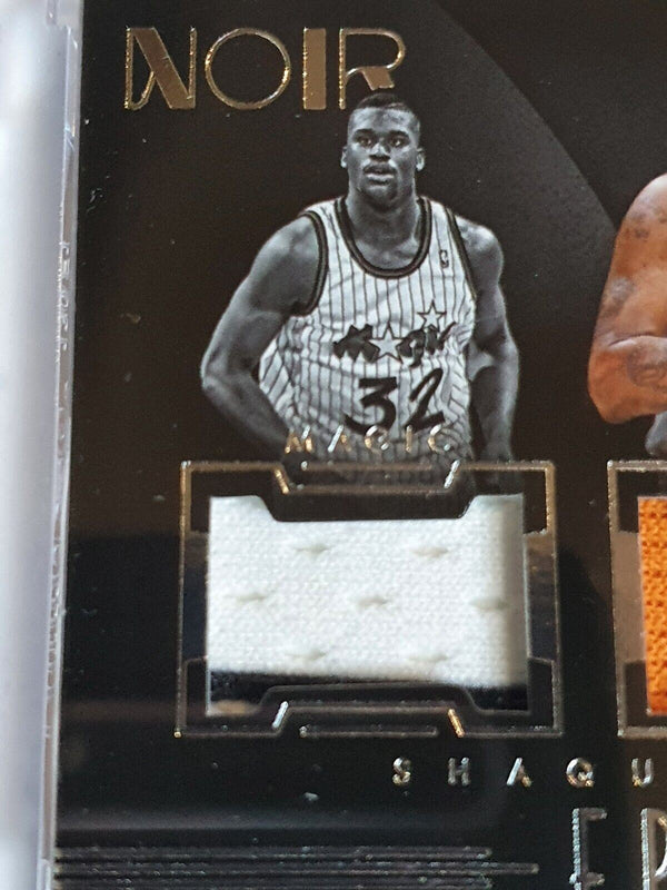 2017 Noir Shaquille O'Neal #PATCH TRIPLE /99 Game Worn Jersey - Ready to Grade