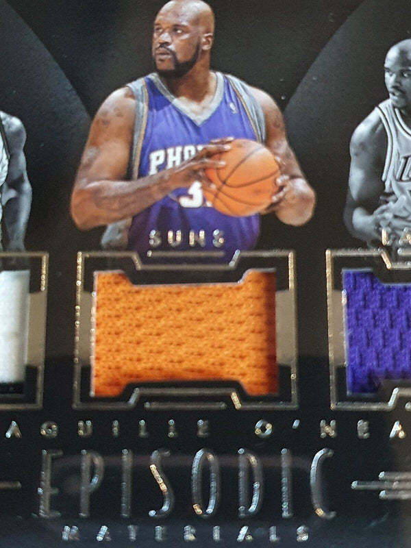2017 Noir Shaquille O'Neal #PATCH TRIPLE /99 Game Worn Jersey - Ready to Grade